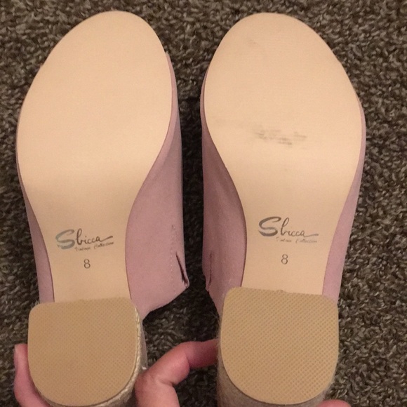 Sbicca blush pink mules - Picture 4 of 4